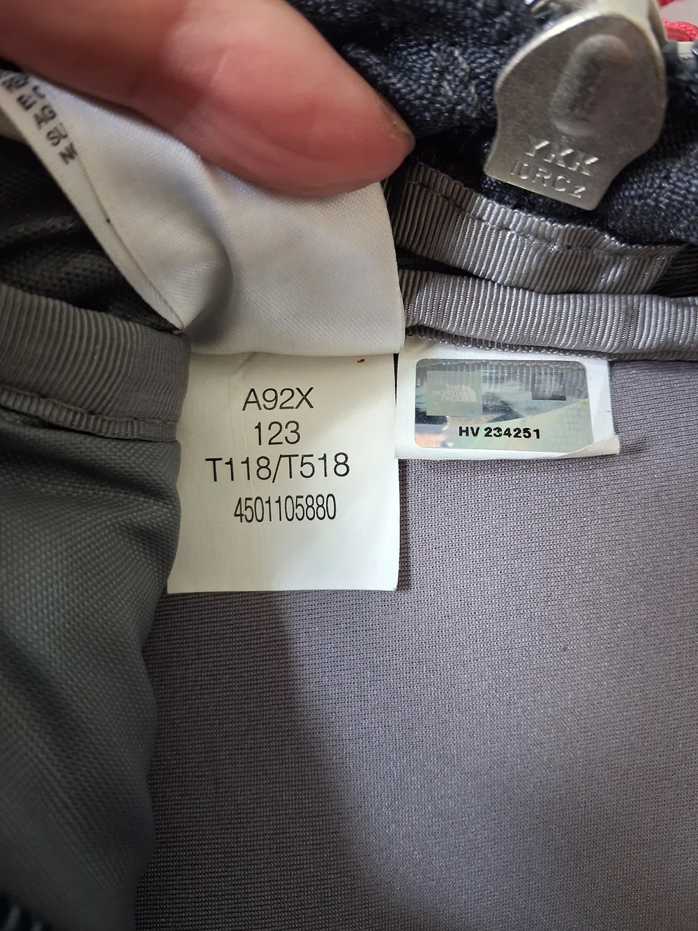 The North Face Red & Gray Recon Backpack Gorpcore